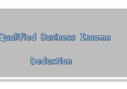 Qualified Business Income Deduction 2