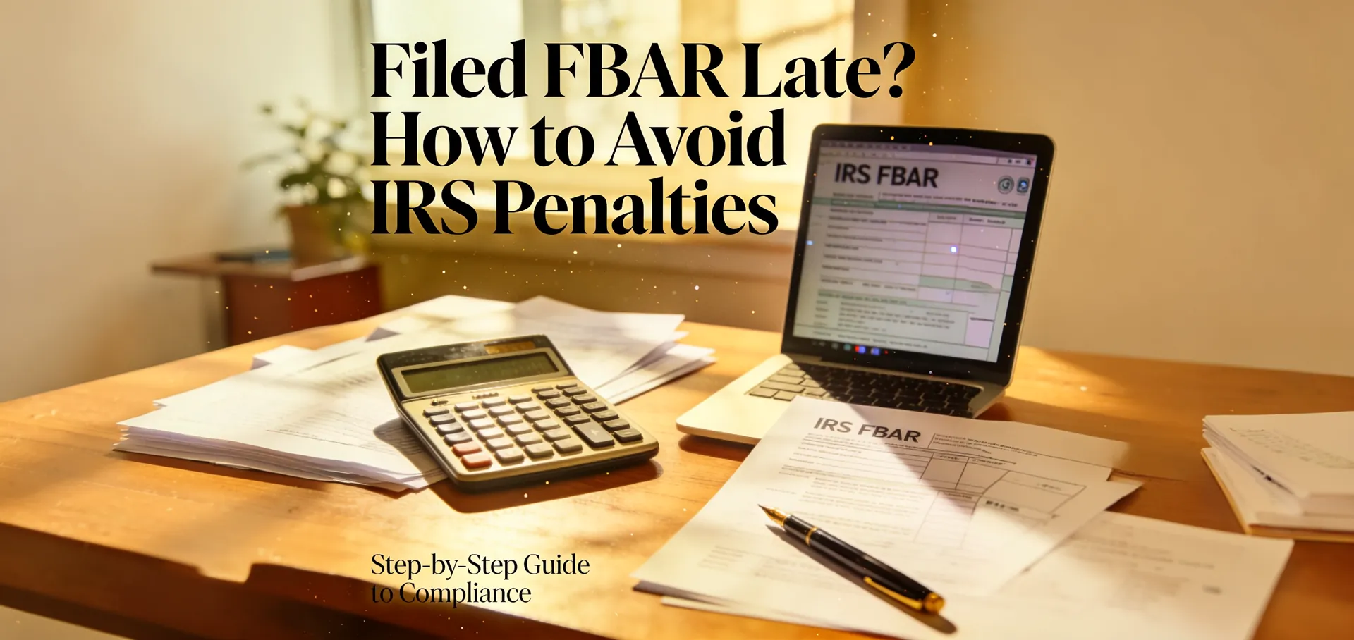 late FBAR filing help