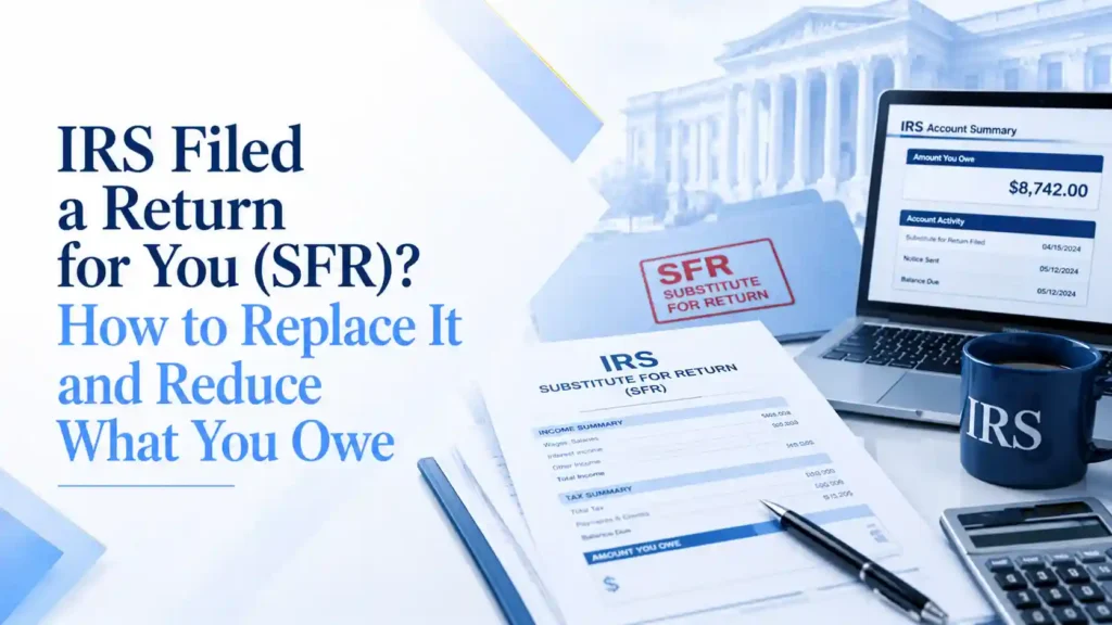 IRS substitute return help